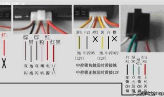 铁将军防盗器在摩托车上的接法 铁将军防盗器接线图